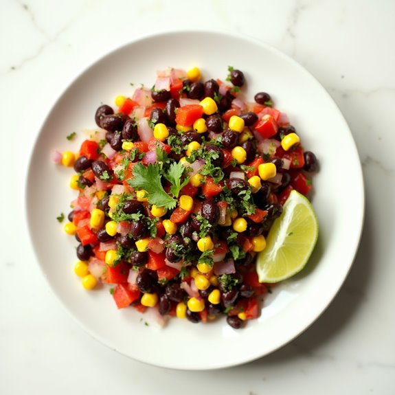 black bean corn salsa