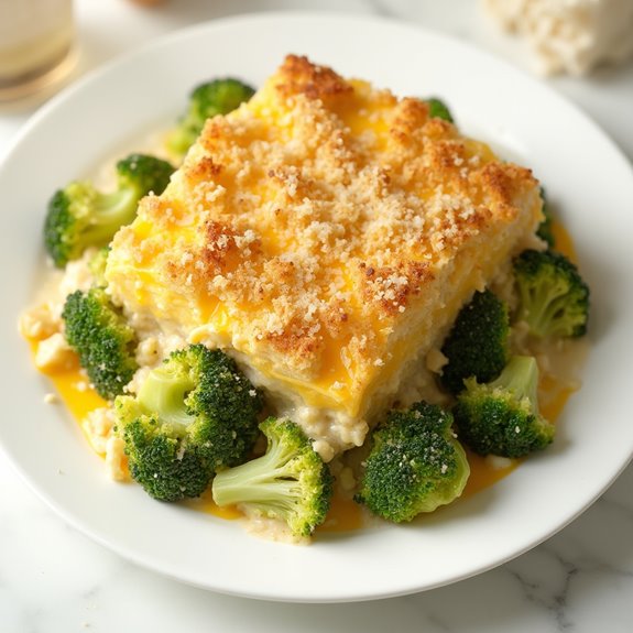 cheesy broccoli casserole recipe