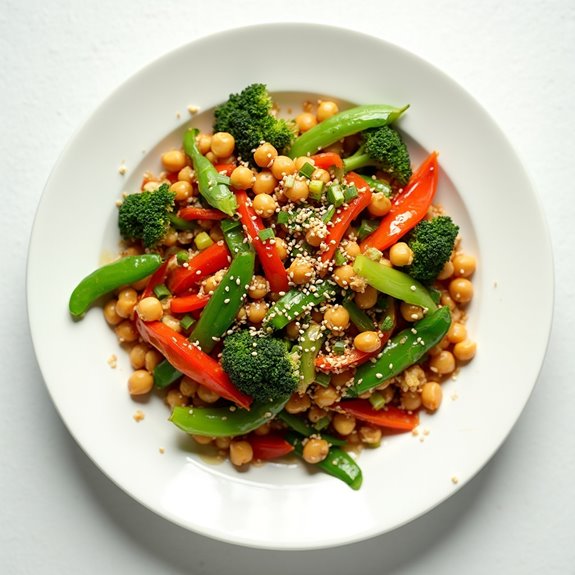 chickpea vegetable stir fry recipe