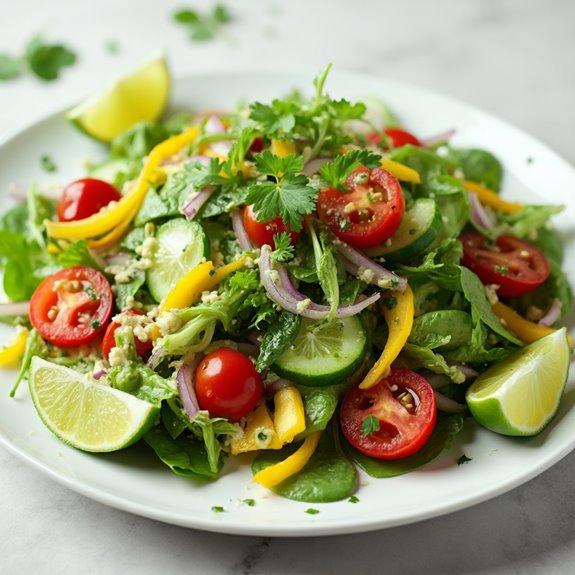 cilantro lime salad recipe