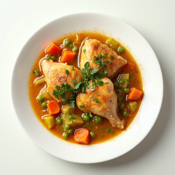 comforting nourishing chicken dish