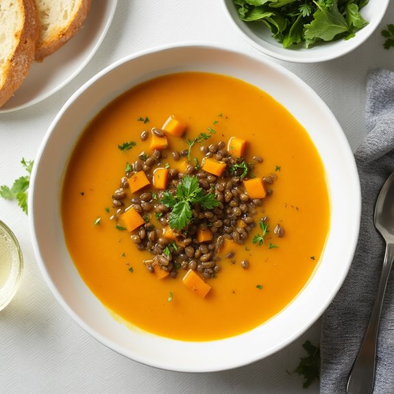 creamy butternut squash soup