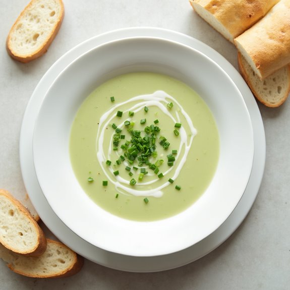 creamy potato leek soup