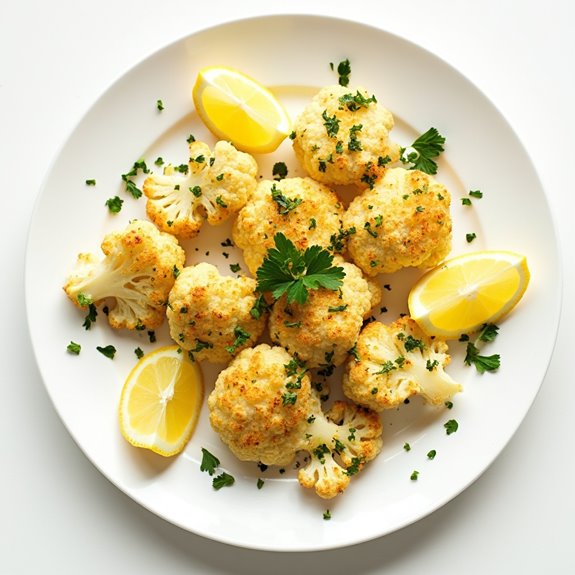 crispy air fryer cauliflower