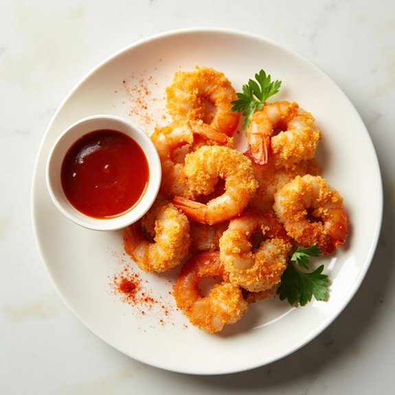 crispy air fryer shrimp