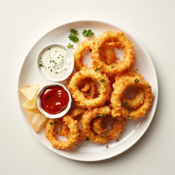 crispy onion rings recipe