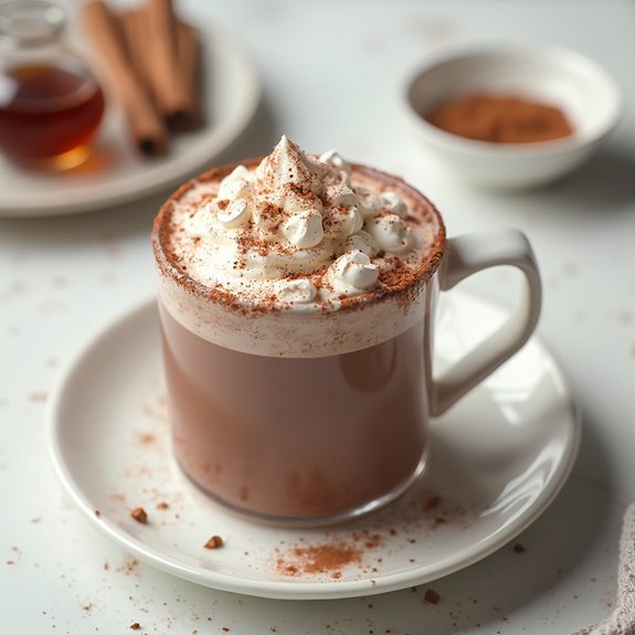 delicious dairy free hot chocolate