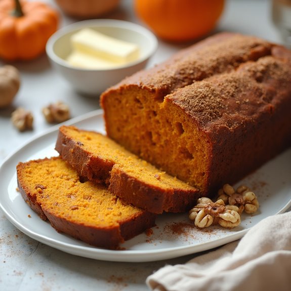 delicious vegan pumpkin bread