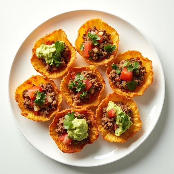 fried plantain serving bowls