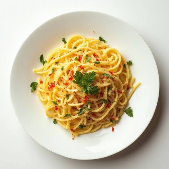 garlic oil pasta recipe