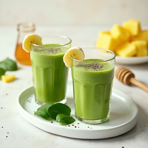 healthy green smoothie recipe