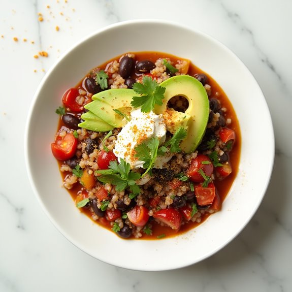 healthy hearty flavorful chili