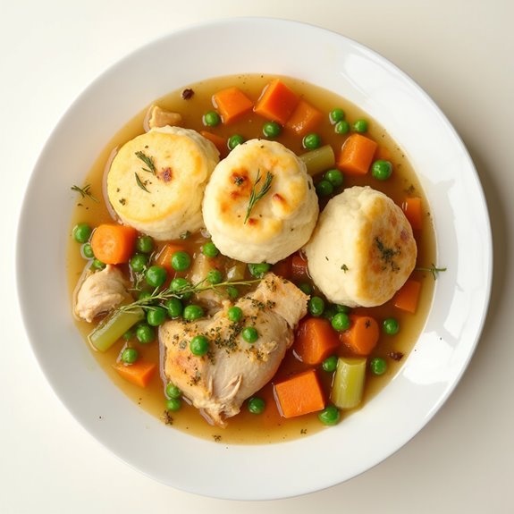 hearty chicken and dumplings