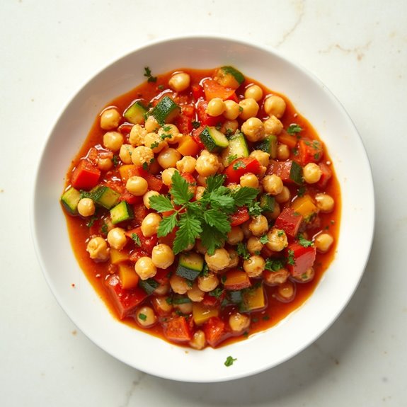 hearty chickpea vegetable stew