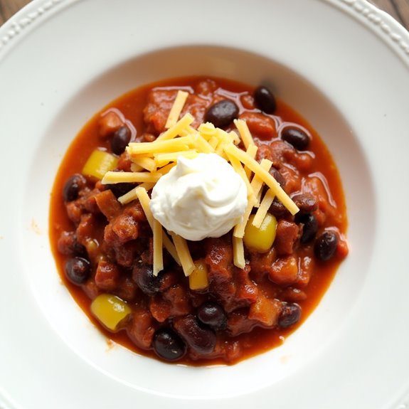 hearty slow cooker chili