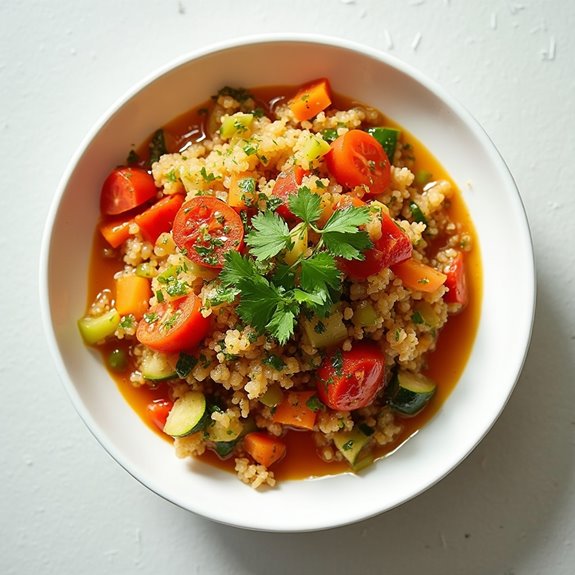 hearty vegetable quinoa stew