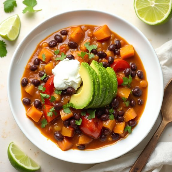 hearty vegetarian chili recipe