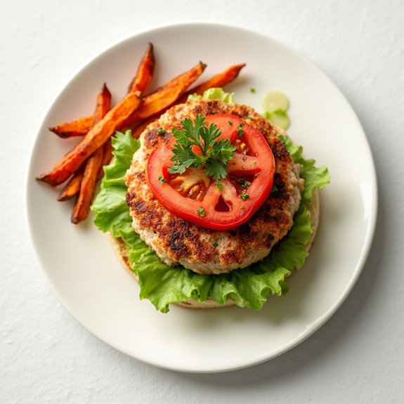 lean protein burger recipe