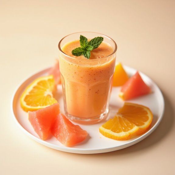 refreshing citrus smoothie blend