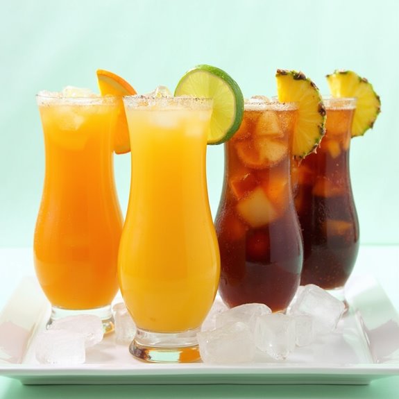 refreshing tropical beverage mix