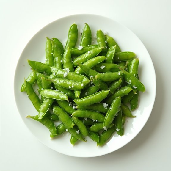 salted edamame snack recipe