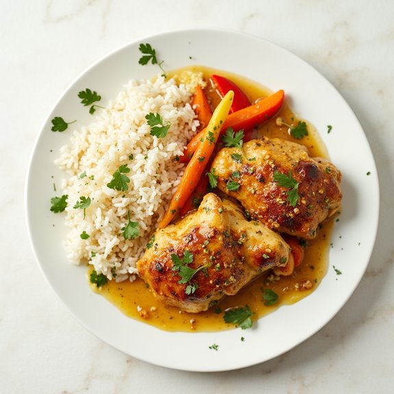 savory garlic butter chicken