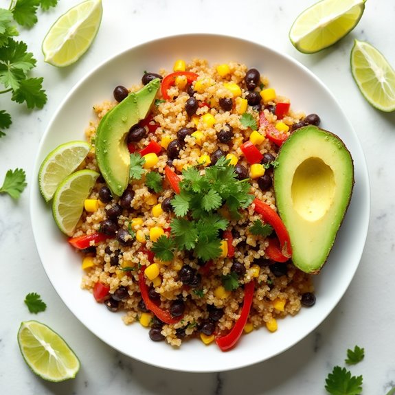 southwest quinoa skillet recipe