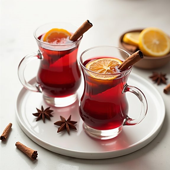 spiced red wine beverage