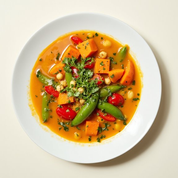 spicy coconut curry stew