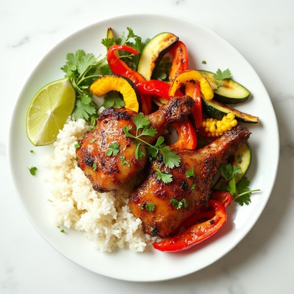 spicy marinated chicken thighs