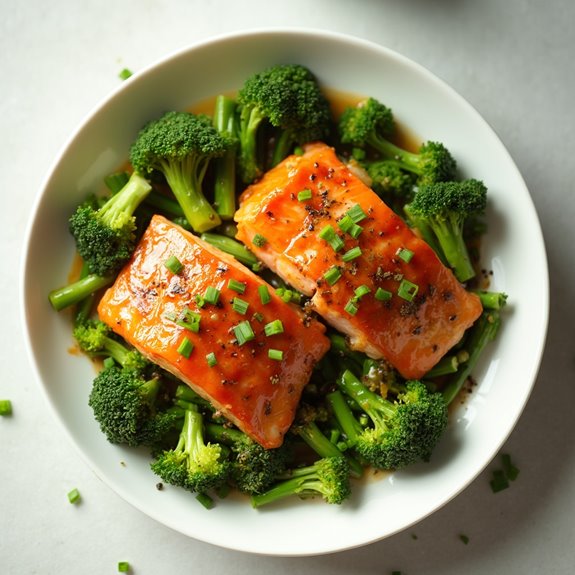 sweet and savory salmon