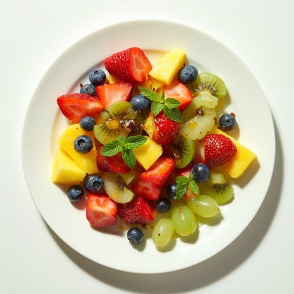 sweet honey fruit salad