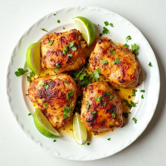 zesty marinated chicken thighs