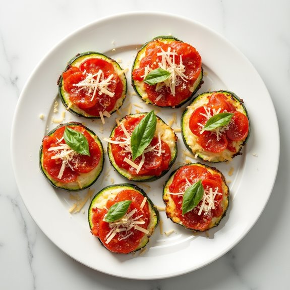 zucchini based pizza appetizers